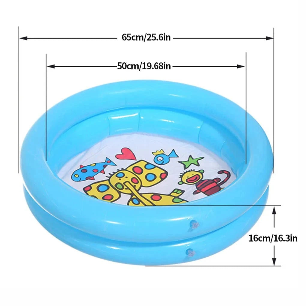 Cadeau showroom piscine gonflable Bleu Piscine gonflable ronde pour bébé, 65 x 65 cm