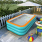Cadeau showroom piscine gonflable L 250cm x 150cm x 70cm Piscine gonflable en PVC pour enfants et adultes 2,5 M