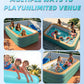 Cadeau showroom piscine gonflable L 250cm x 150cm x 70cm Piscine gonflable en PVC pour enfants et adultes 2,5 M