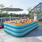 Cadeau showroom piscine gonflable L 250cm x 150cm x 70cm Piscine gonflable en PVC pour enfants et adultes 2,5 M