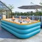 Cadeau showroom piscine gonflable L 250cm x 150cm x 70cm Piscine gonflable en PVC pour enfants et adultes 2,5 M