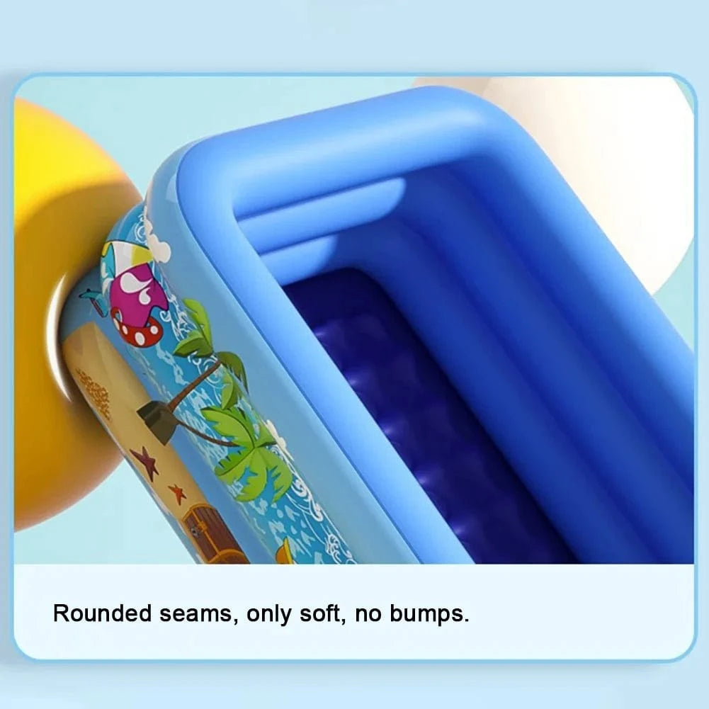 Cadeau showroom piscine gonflable M 120cm x 90cm x 47cm Piscine gonflable de 1,2 m
