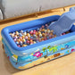 Cadeau showroom piscine gonflable M 120cm x 90cm x 47cm Piscine gonflable de 1,2 m