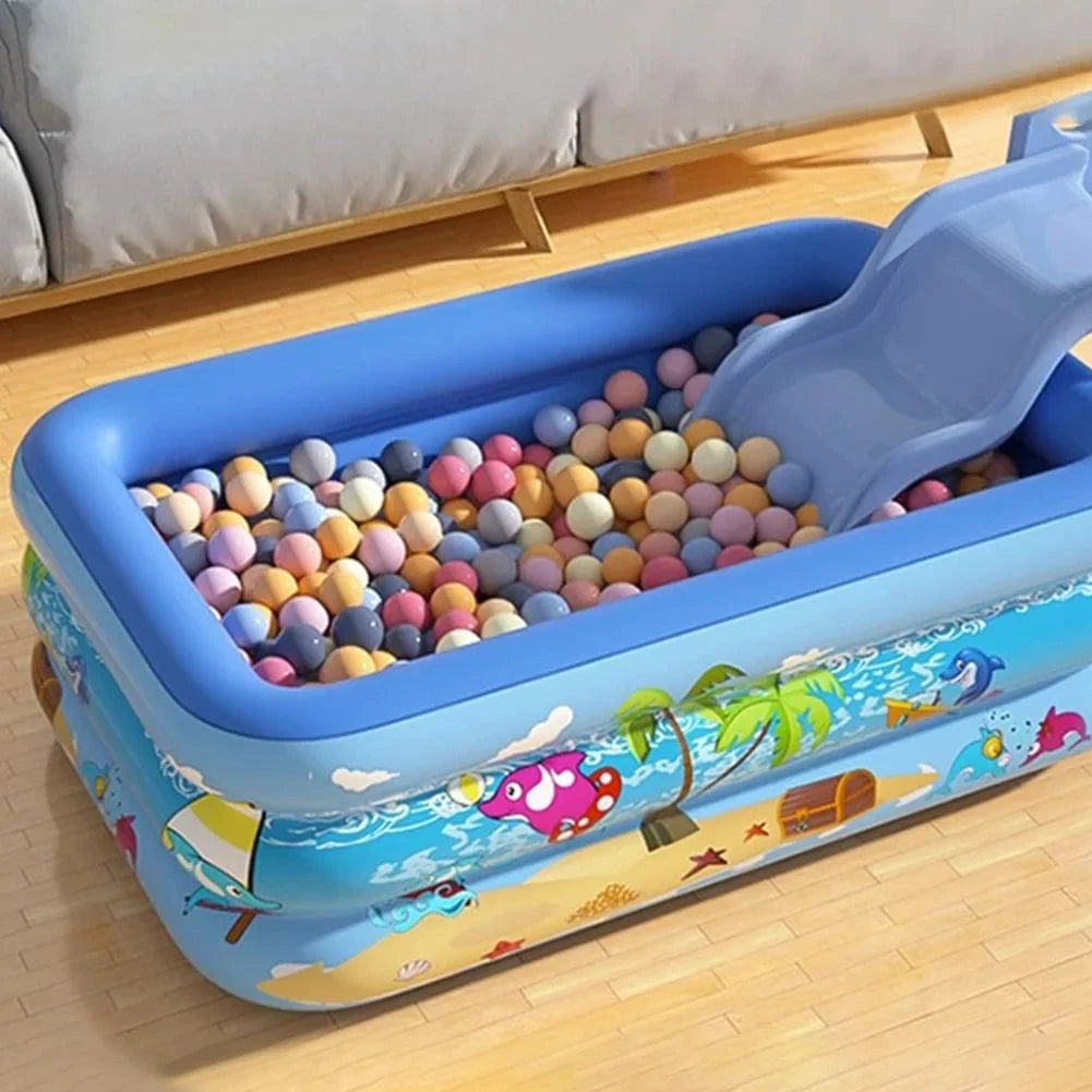 Cadeau showroom piscine gonflable M 120cm x 90cm x 47cm Piscine gonflable de 1,2 m
