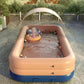 Cadeau showroom piscine gonflable Piscine gonflable automatique à 3 niveaux, 210 cm