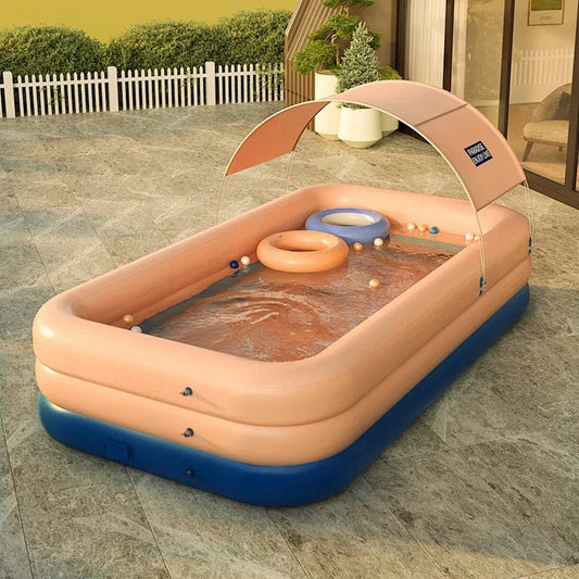 Cadeau showroom piscine gonflable Piscine gonflable automatique à 3 niveaux, 210 cm