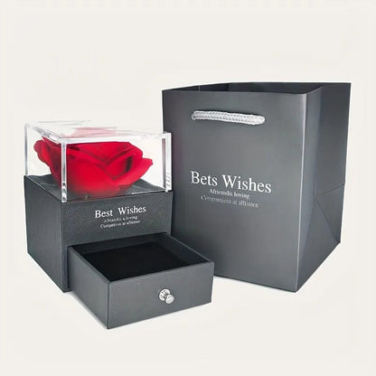 Cadeau showroom Rose Colliers pendentif avec fleur de rose