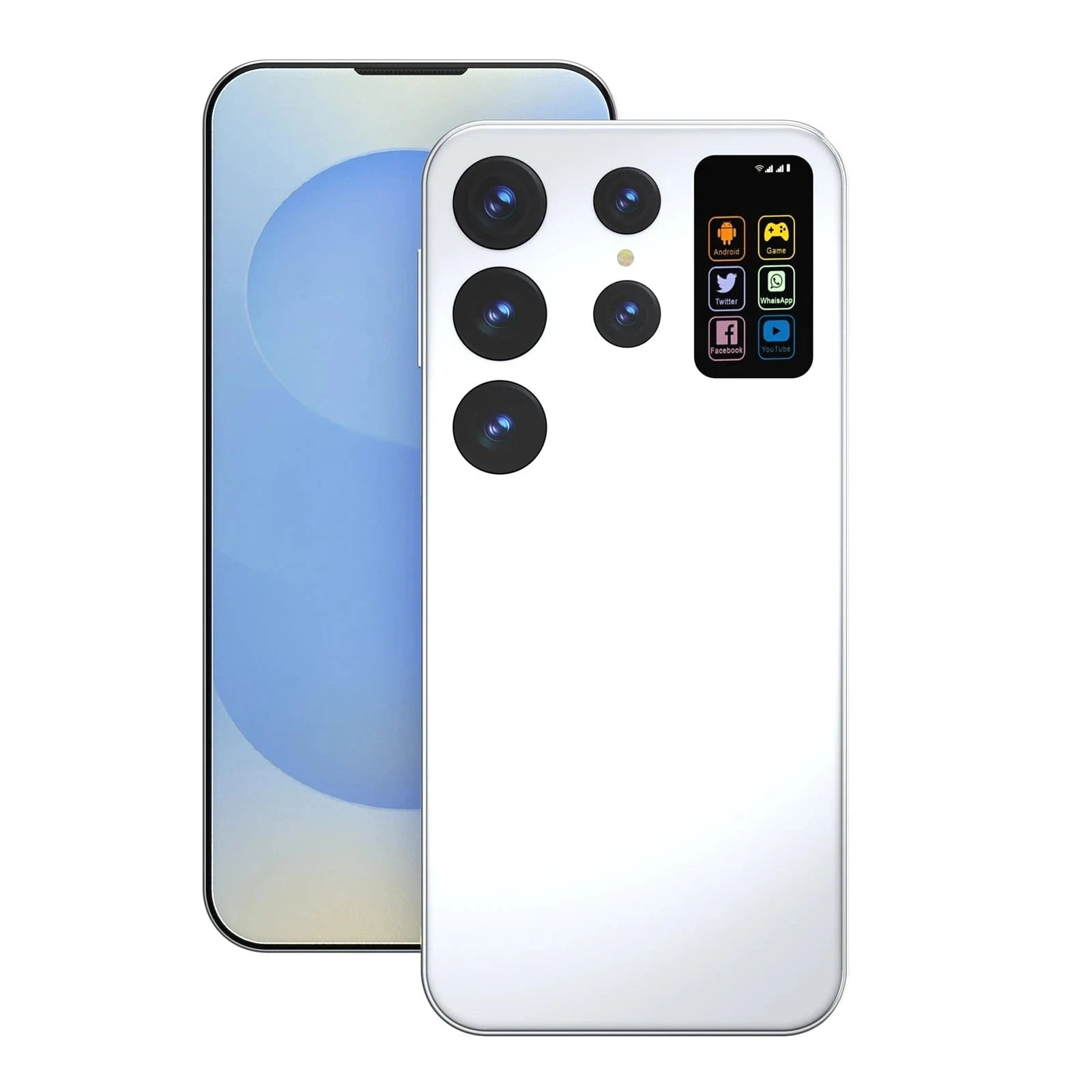 Cadeau showroom smartphone Argent / 16GB+1024GB Ultra Smartphone, 7.0 inch, 16GB+1TB, Global Edition
