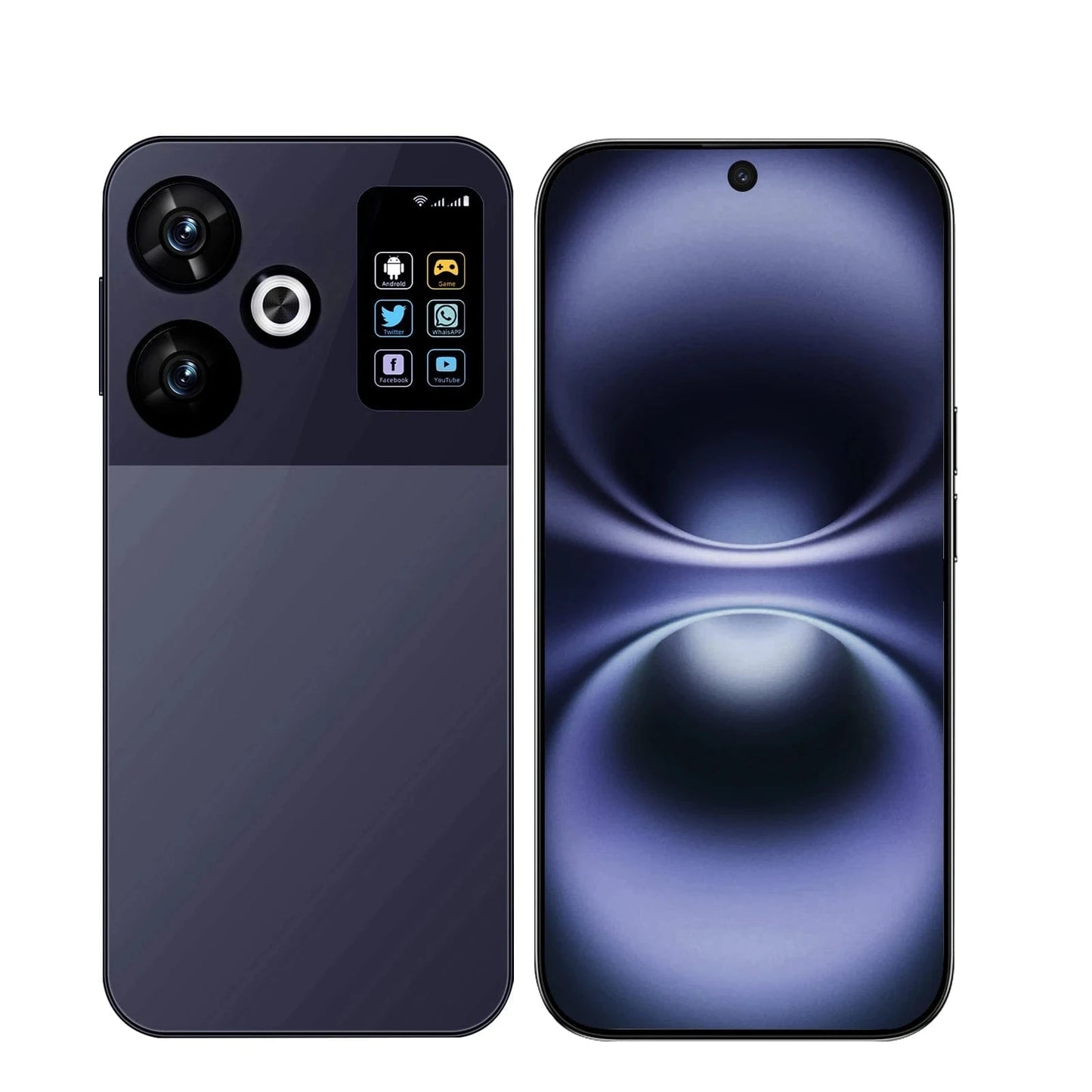 Cadeau showroom smartphone Noir / Global Version / 22GB 2TB Smartphone M6 RRO 7.3, 22GB 2TB  Android 14