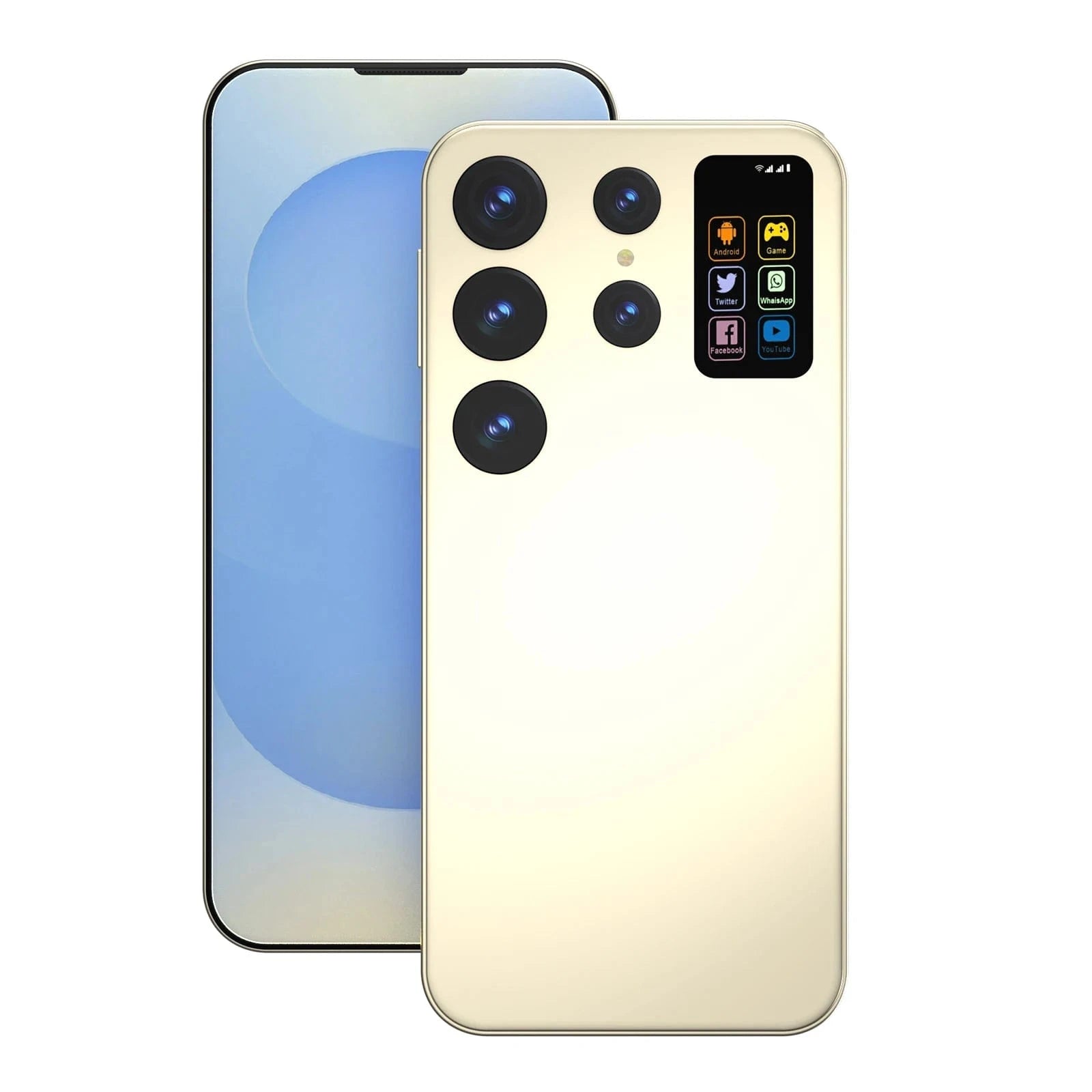 Cadeau showroom smartphone Or / 16GB+1024GB Ultra Smartphone, 7.0 inch, 16GB+1TB, Global Edition