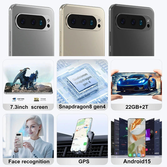 Cadeau showroom smartphone Pixel 9 Pro XL Smartphone 7.3inch Global Version 22G+2TB