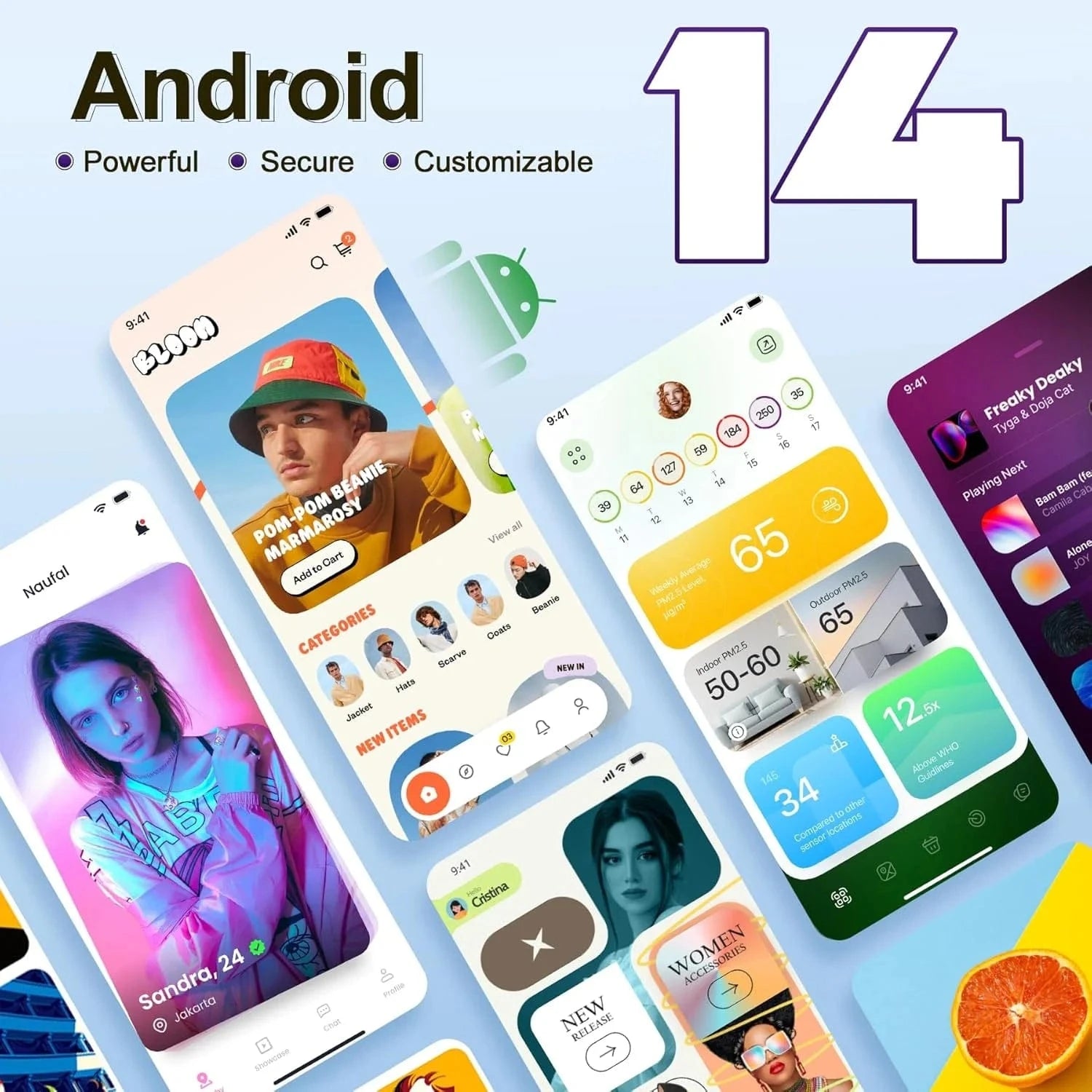 Cadeau showroom smartphone Smartphone 4G OUKITEL C57S Android 14 16 Go + 28 Go