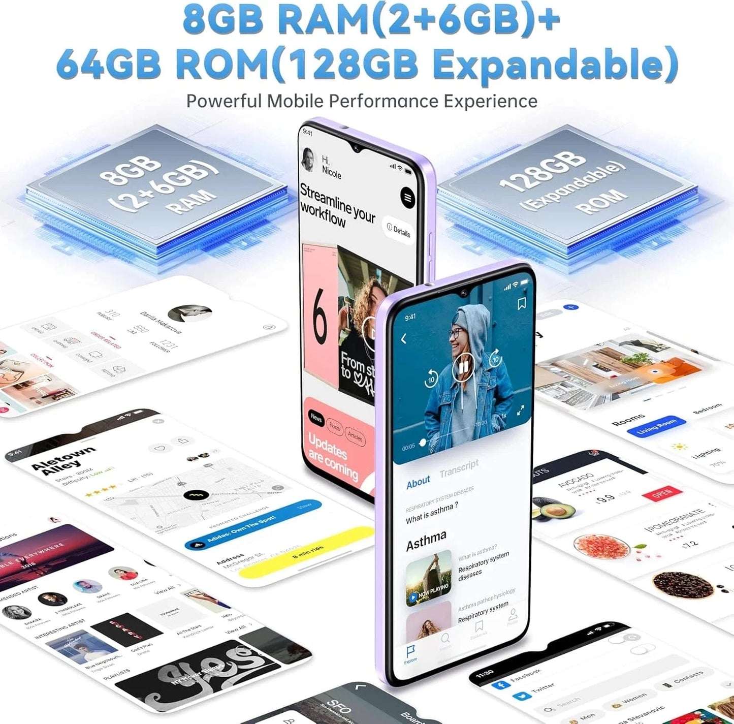 Cadeau showroom smartphone Smartphone 4G OUKITEL C57S Android 14 8 Go + 64 Go