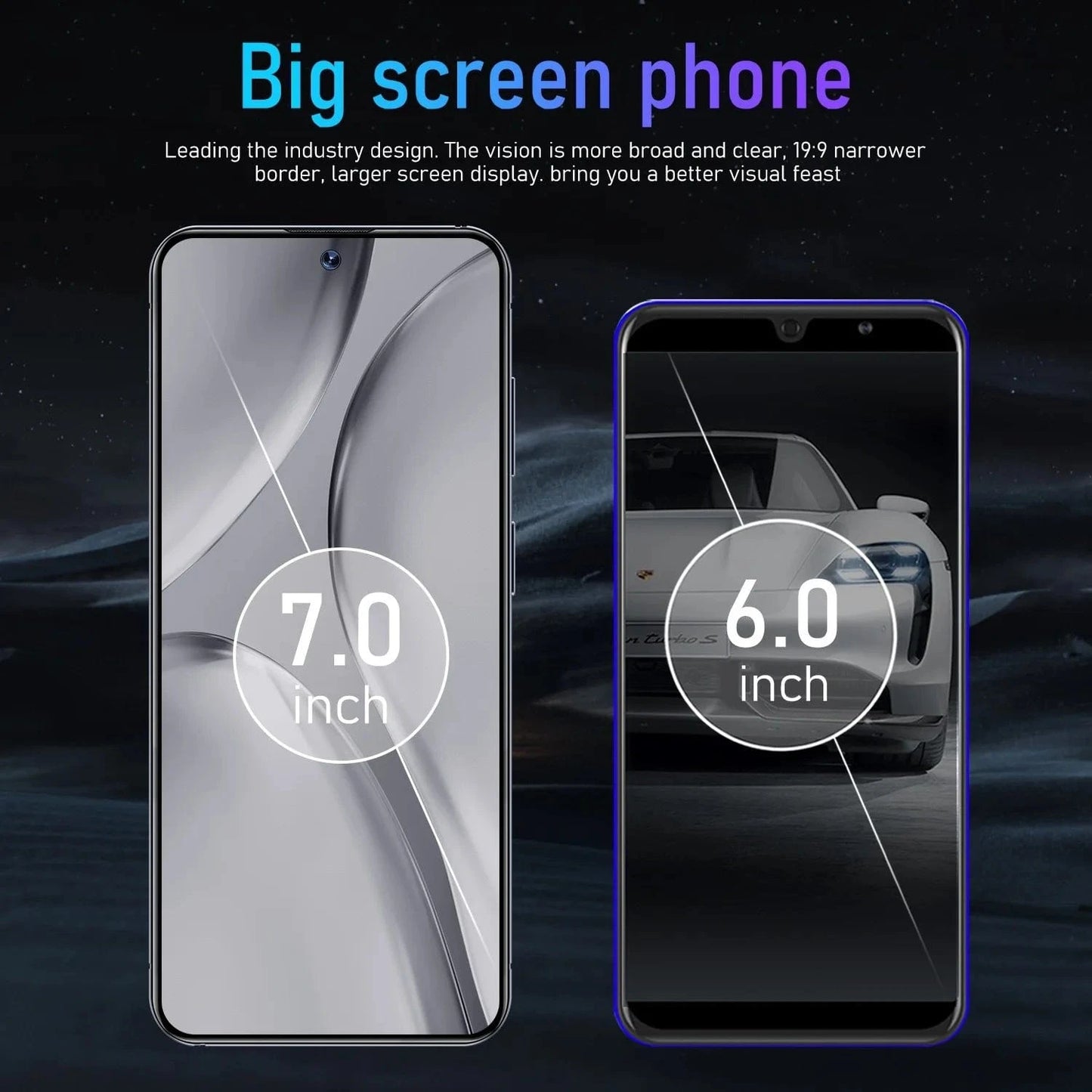 Cadeau showroom smartphone Ultra Smartphone, 7.0 inch, 16GB+1TB, Global Edition