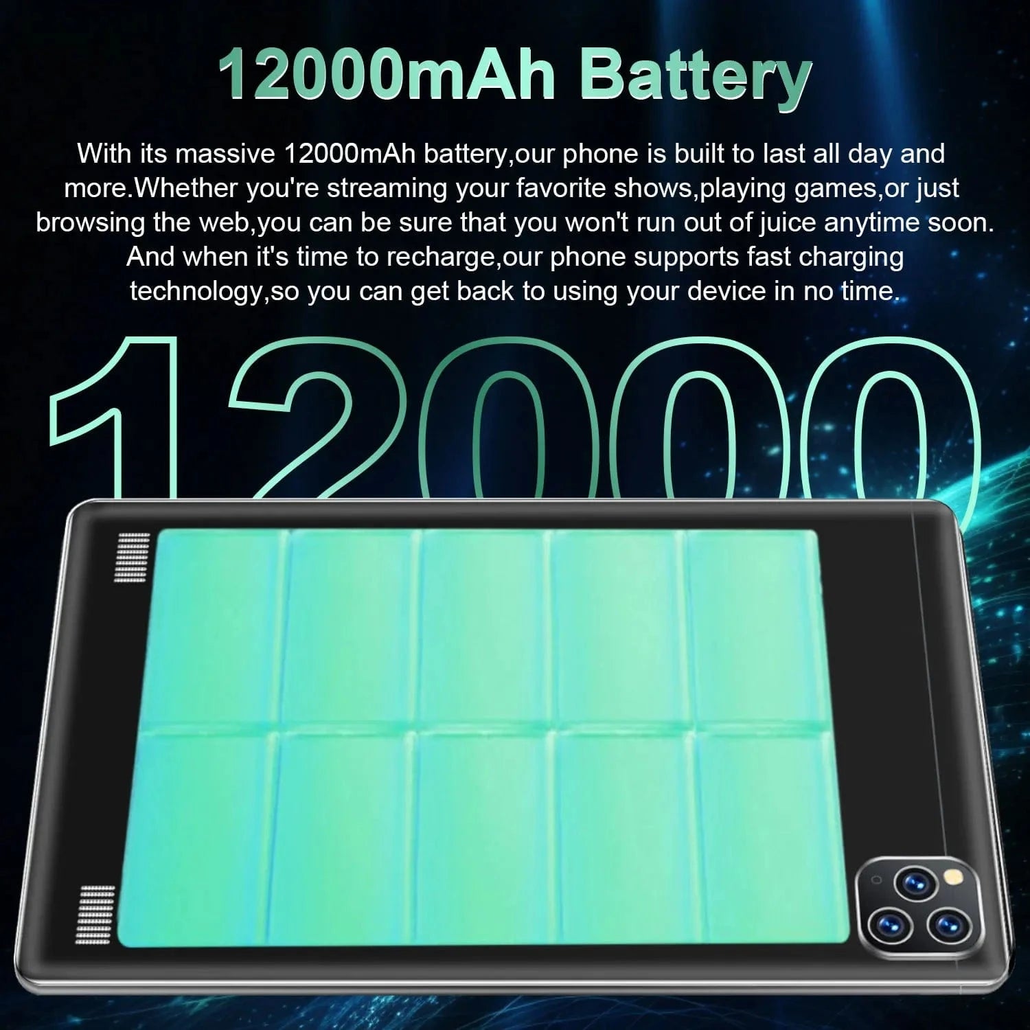 Cadeau showroom Tablette Tablette 5G Android 13.0  12 Go de RAM 256 Go de ROM