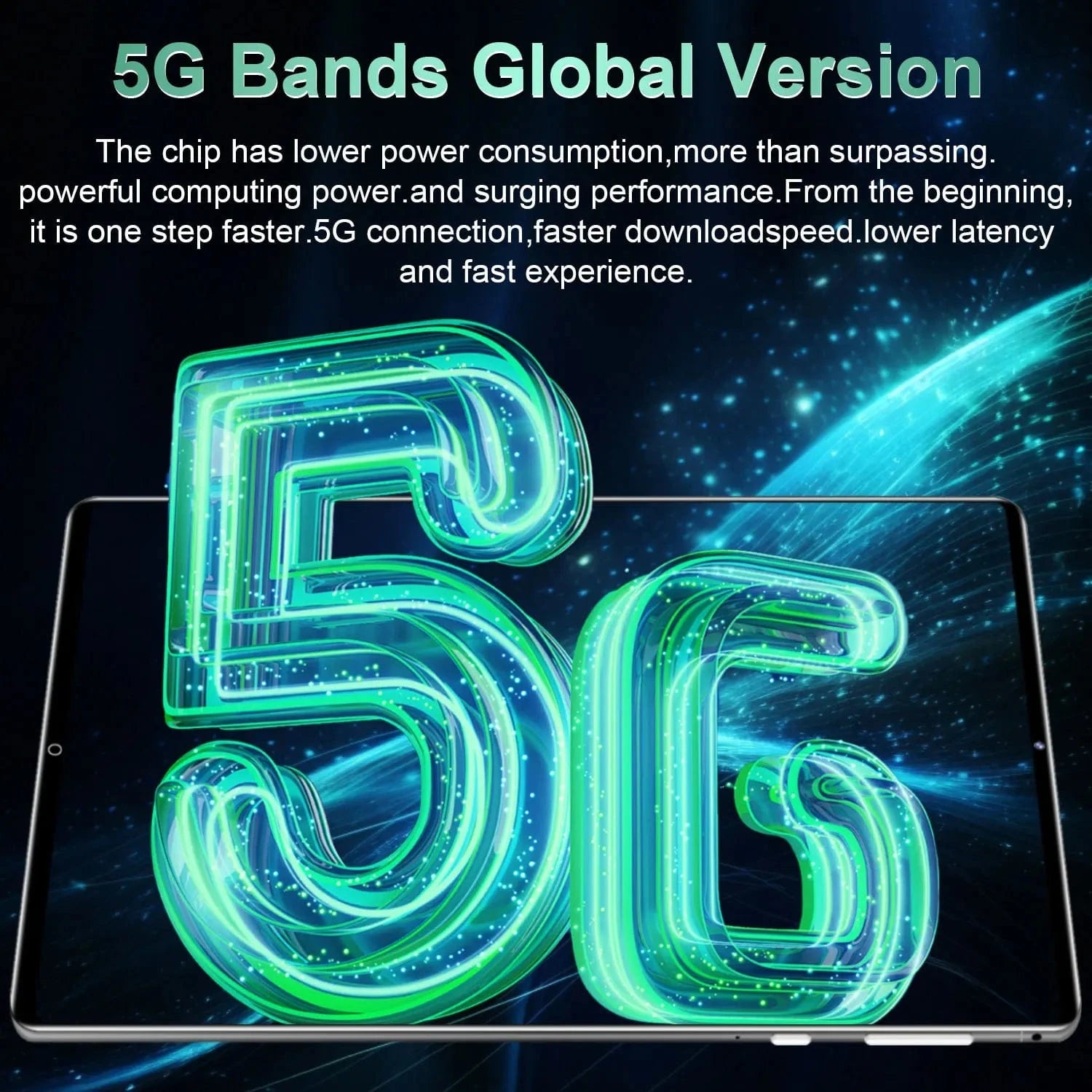Cadeau showroom Tablette Tablette 5G Android 13.0  12 Go de RAM 256 Go de ROM