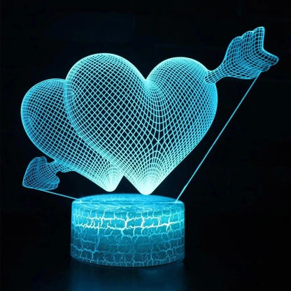 Cadeau showroom Veilleuse illusion USB 62LED 3D