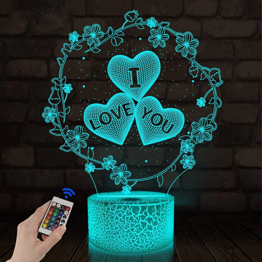 Cadeau showroom Veilleuse LED 3D Icidal Sion