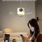 Cadeau showroom ventilateurs 7200mah Ventilateur de plafond portable avec lumière, rechargeable par USB