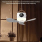Cadeau showroom ventilateurs 7200mah Ventilateur de plafond portable avec lumière, rechargeable par USB