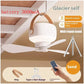 Cadeau showroom ventilateurs Blanc - batterie 7200mah Ventilateur de plafond portable rechargeable à LED