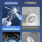 Cadeau showroom ventilateurs Blanc - batterie 7200mah Ventilateur de plafond portable rechargeable à LED