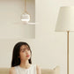 Cadeau showroom ventilateurs Blanc - batterie 7200mah Ventilateur de plafond portable rechargeable à LED
