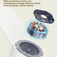 Cadeau showroom ventilateurs Blanc - batterie 7200mah Ventilateur de plafond portable rechargeable à LED
