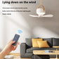 Cadeau showroom ventilateurs Blanc - batterie 7200mah Ventilateur de plafond portable rechargeable à LED