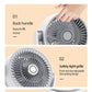 Cadeau showroom ventilateurs Blanc rechargeable Ventilateur à turbine sur pied