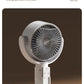 Cadeau showroom ventilateurs Blanc rechargeable Ventilateur à turbine sur pied