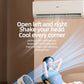 Cadeau showroom ventilateurs Blanc rechargeable Ventilateur à turbine sur pied