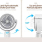 Cadeau showroom ventilateurs Blanc rechargeable Ventilateur à turbine sur pied