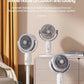 Cadeau showroom ventilateurs Blanc rechargeable Ventilateur à turbine sur pied