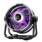 Cadeau showroom ventilateurs Gris Ventilateur de camping portable rechargeable 20 000 mAh