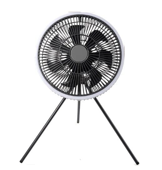 Cadeau showroom ventilateurs Gris Ventilateur de plafond ou siur trépied sans fil à LED
