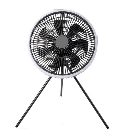 Cadeau showroom ventilateurs Gris Ventilateur de plafond ou siur trépied sans fil à LED