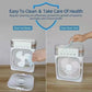 Cadeau showroom ventilateurs Mini refroidisseur d'air avec LED & humidificateur intégré