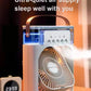 Cadeau showroom ventilateurs Mini refroidisseur d'air avec LED & humidificateur intégré
