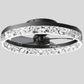 Cadeau showroom ventilateurs Noir Ventilateur de plafond LED intelligent