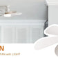 Cadeau showroom ventilateurs Ventilateur de plafond avec LED 40 W