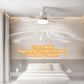 Cadeau showroom ventilateurs Ventilateur de plafond avec LED 40 W