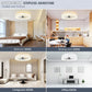 Cadeau showroom ventilateurs Ventilateur de plafond LED intelligent