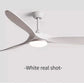 Cadeau showroom ventilateurs Ventilateur de plafond LED, pales réversibles 41cm X 108cm