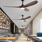 Cadeau showroom ventilateurs Ventilateur de plafond LED, pales réversibles 41cm X 108cm