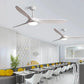 Cadeau showroom ventilateurs Ventilateur de plafond LED, pales réversibles 41cm X 108cm