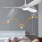 Cadeau showroom ventilateurs Ventilateur de plafond LED, pales réversibles 41cm x 132CM