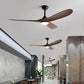 Cadeau showroom ventilateurs Ventilateur de plafond LED, pales réversibles 41cm x 132CM