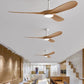 Cadeau showroom ventilateurs Ventilateur de plafond LED, pales réversibles 41cm x 132CM