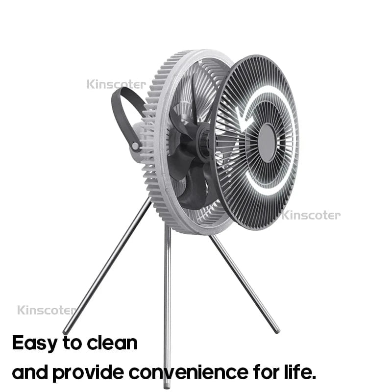 Cadeau showroom ventilateurs Ventilateur de plafond ou siur trépied sans fil à LED